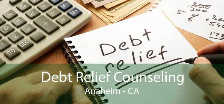 Debt Relief Counseling Anaheim - CA