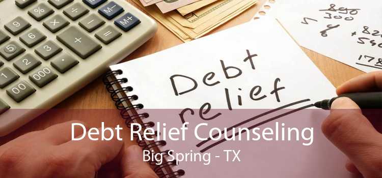 Debt Relief Counseling Big Spring - TX