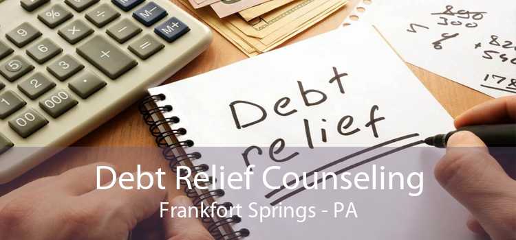Debt Relief Counseling Frankfort Springs - PA
