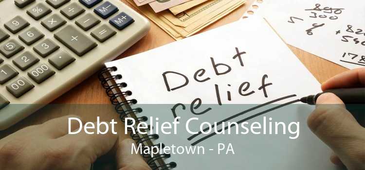 Debt Relief Counseling Mapletown - PA
