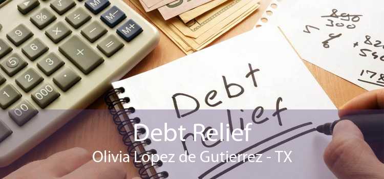 Debt Relief Olivia Lopez de Gutierrez - TX
