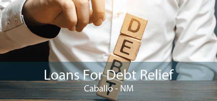 Loans For Debt Relief Caballo - NM