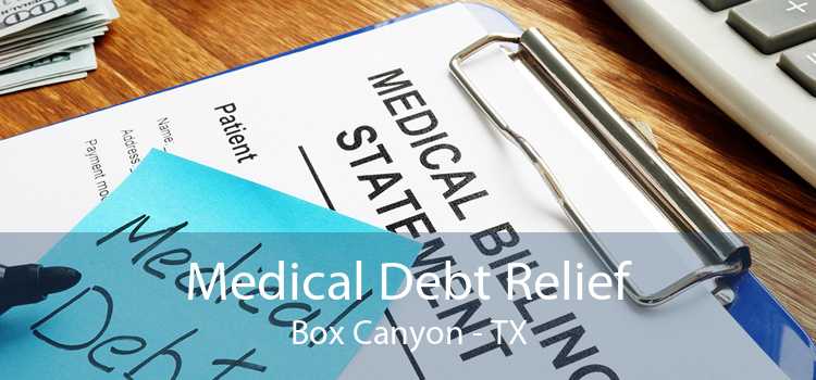 Medical Debt Relief Box Canyon - TX
